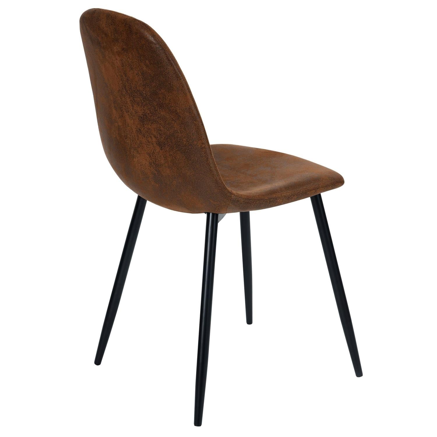 PACK PANDALINO CAFÉ 4 SILLA ISIDORA ECOCUERO ELEGANCIA Y COMODIDAD - 4