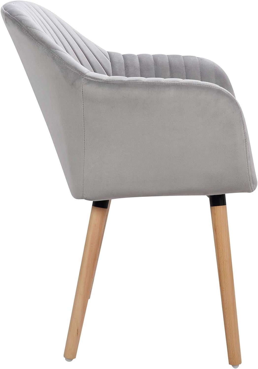 PACK PANDALINO FELPA GRIS 2 BUTACAS SITIALES ALMER VELVET SALA DORMITORIO U OFICINA - 4