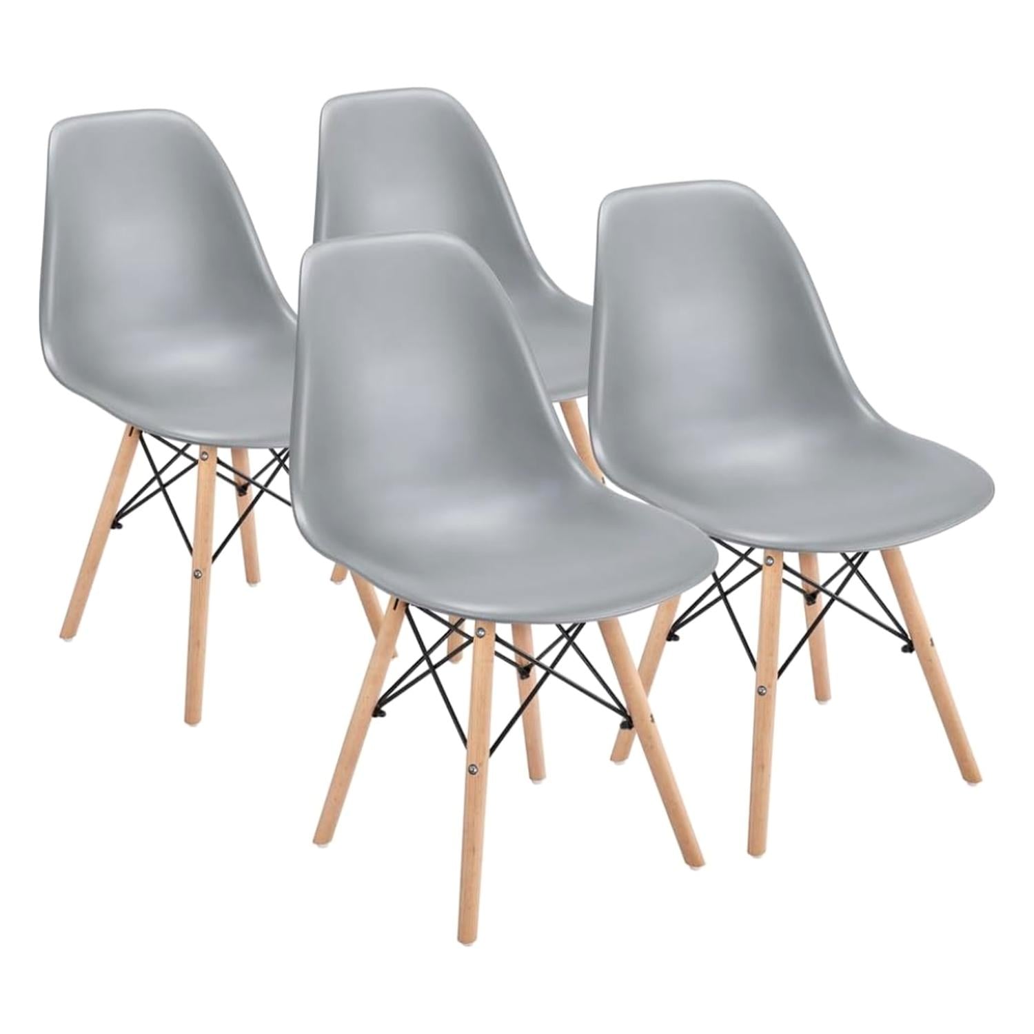 PACK PANDALINO GRIS 4 SILLAS EAMES IDEAL HOGAR Y OFICINA - 1