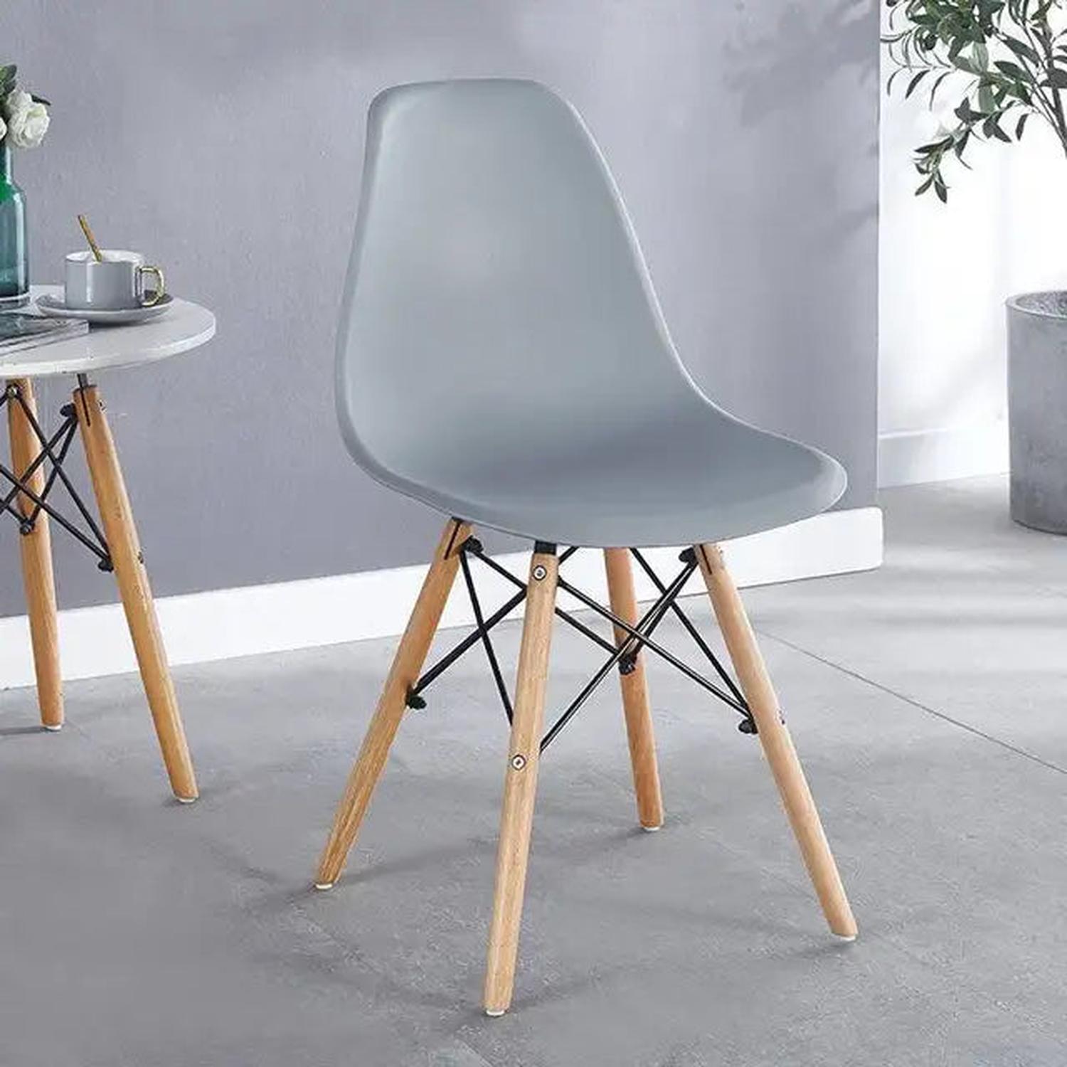 PACK PANDALINO GRIS 4 SILLAS EAMES IDEAL HOGAR Y OFICINA - 2