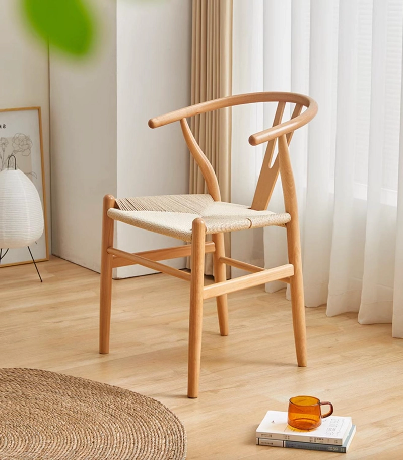 PACK PANDALINO CAFE 2 SILLA WISHBONE NÓRDICA MADERA NATURAL - 5
