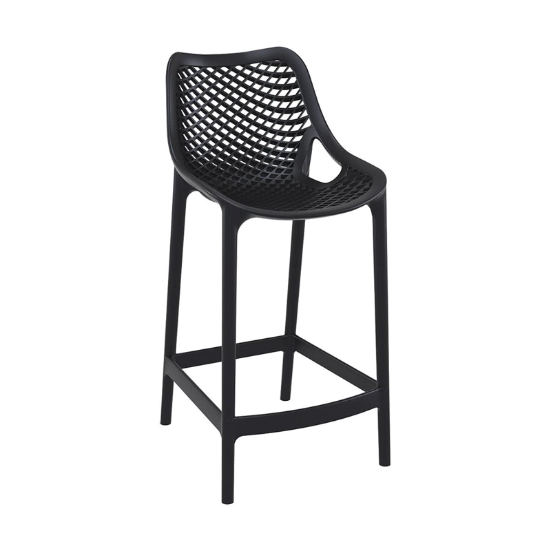 PACK 4 TABURETES BARDO PARA EXTERIOR 75 CM| DISEÑO MODERNO|RESISTENTE - 5
