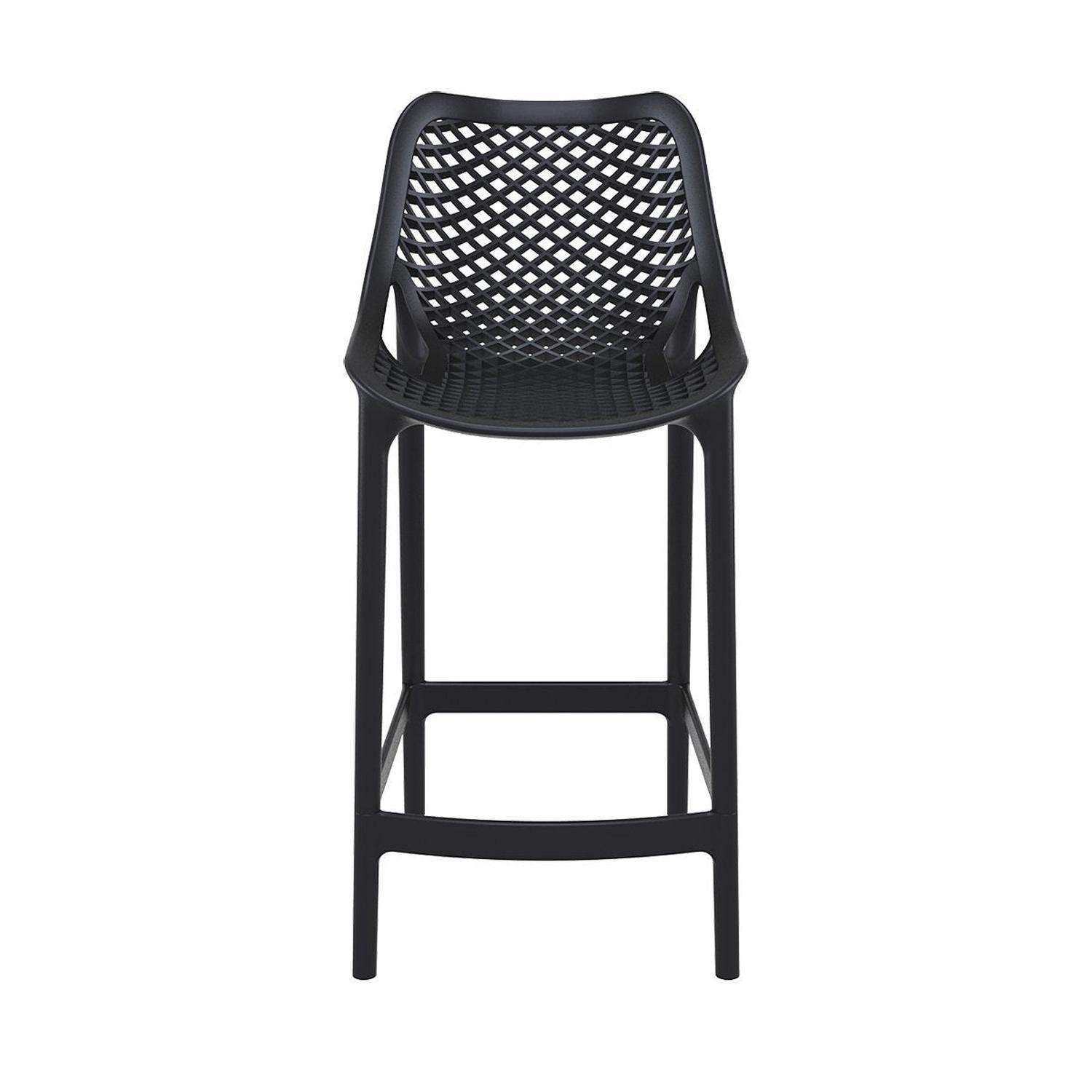PACK 4 TABURETES BARDO PARA EXTERIOR 75 CM| DISEÑO MODERNO|RESISTENTE - 6