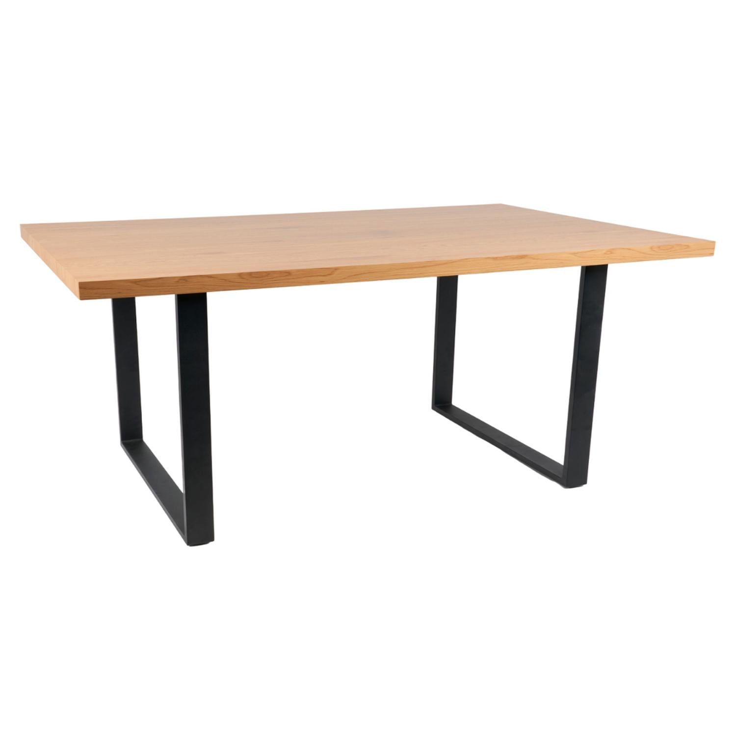 MESA RECTANGULAR AMBAR CLARO 160X90 | ESTILO INDUSTRIAL - 2