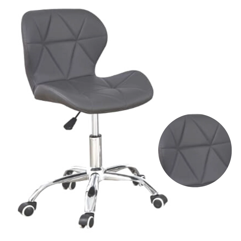 SILLA OFICINA ESCRITORIO RUBIK| GIRATORIA, ERGONOMICA | ECO-CUERO - 1