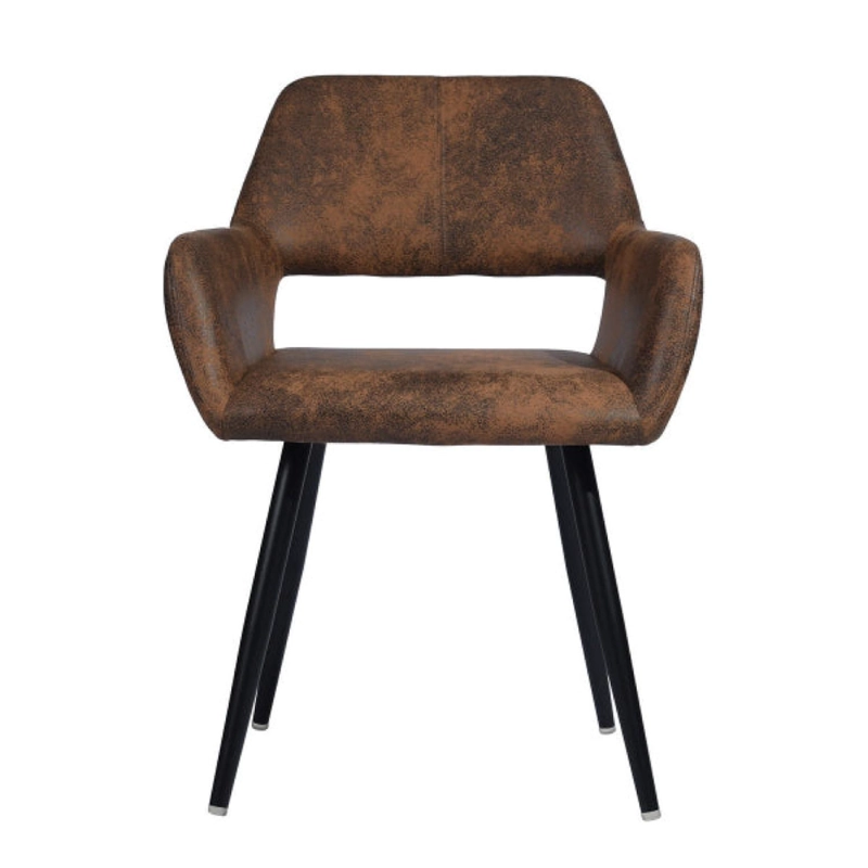 PACK 2 BUTACA SITIAL BURGOS | ECOCUERO CAFE  | COMODA Y ELEGANTE - 3
