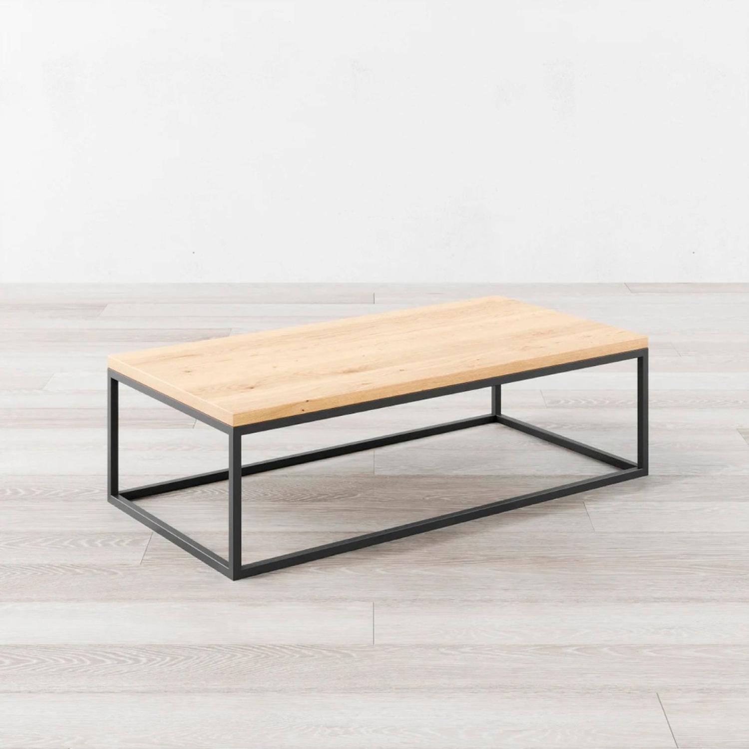 MESA DE CENTRO CAMEL | MADERA NATURAL, DISEÑO MINIMALISTA - 3