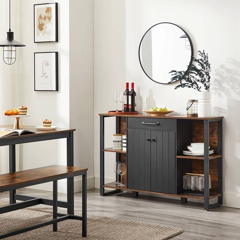 MUEBLE BUFFET MULTIFUNCIONAL AVA | DISEÑO INDUSTRIAL - 8