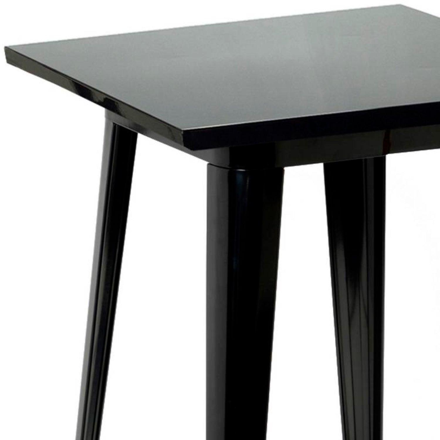 MESA TOLIX ALTA NEGRA 60X60X105 CM | BAR & RESTAURANTES - 2