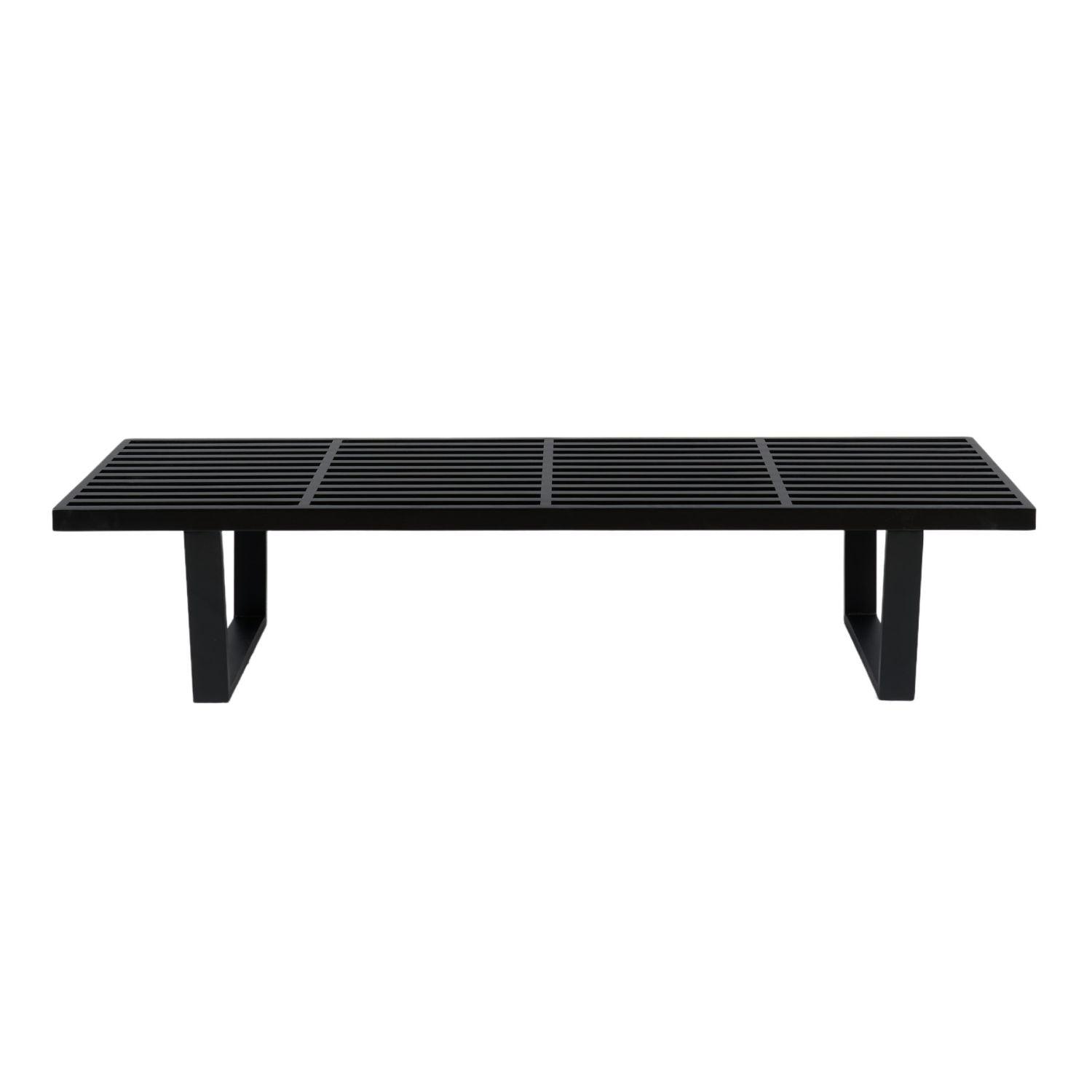 BANQUETA BAENA NEGRA | MADERA FRESNO | VERSATIL Y ELEGANTE - 4