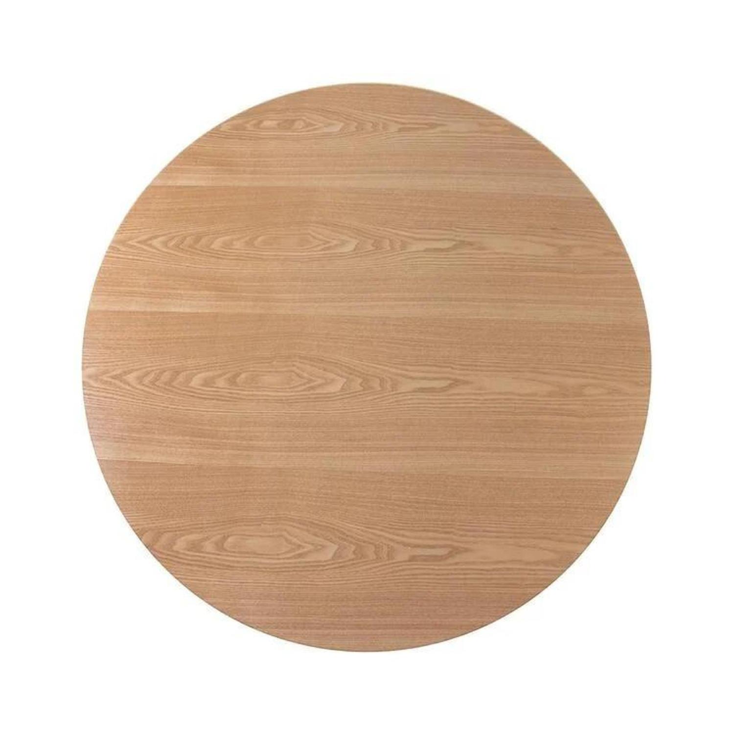 COMEDOR MESA REDONDA SHANNA 100CM+ 4 SILLONES RUBIK CAFE - 7
