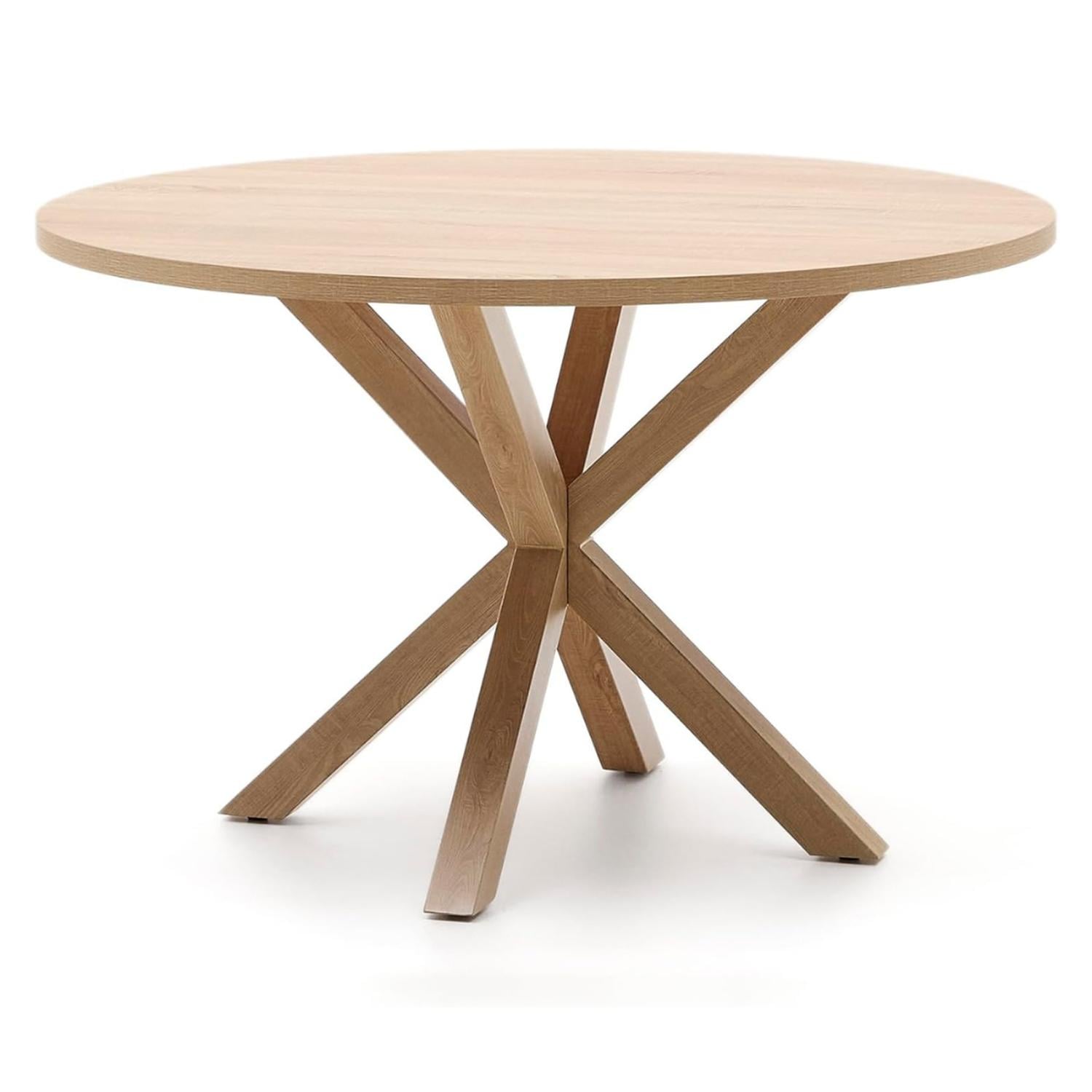 MESA REDONDA EQUIZ WOOD 120CM | COMEDOR U OFICINA - 1