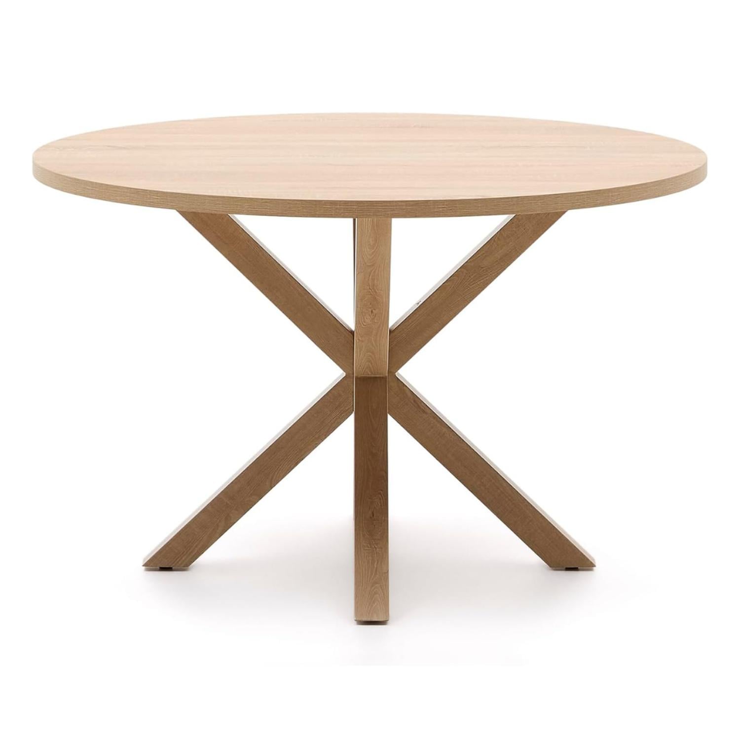 MESA REDONDA EQUIZ WOOD 120CM | COMEDOR U OFICINA - 3