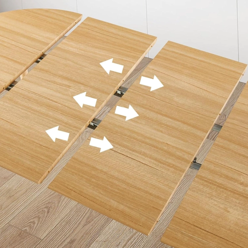 MESA EXTENSIBLE BAYONA WOOD | 100CM A 180CM - 4