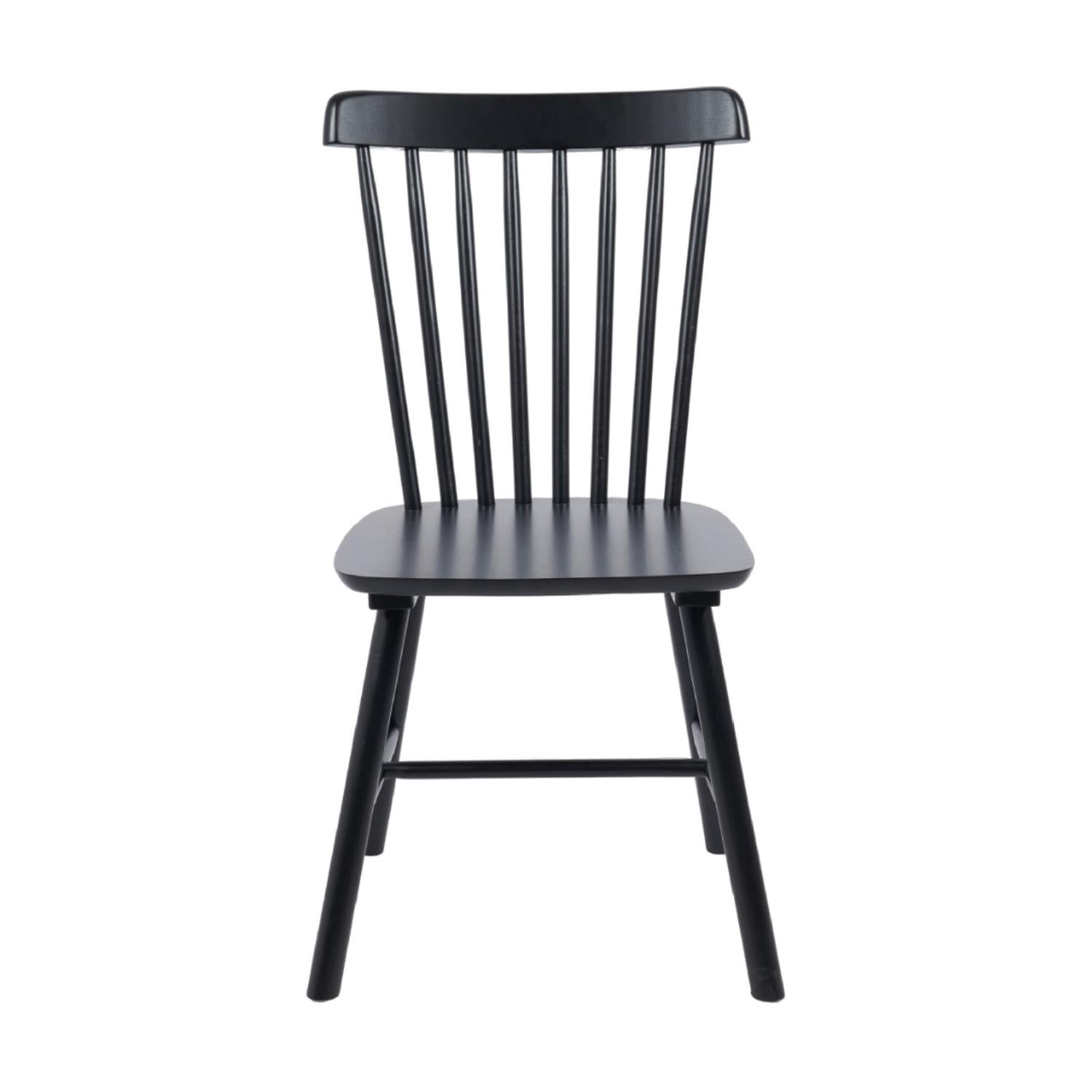 PACK 4 SILLA WINDSOR | MADERA NEGRA | MODERNA Y DURADERA - 5