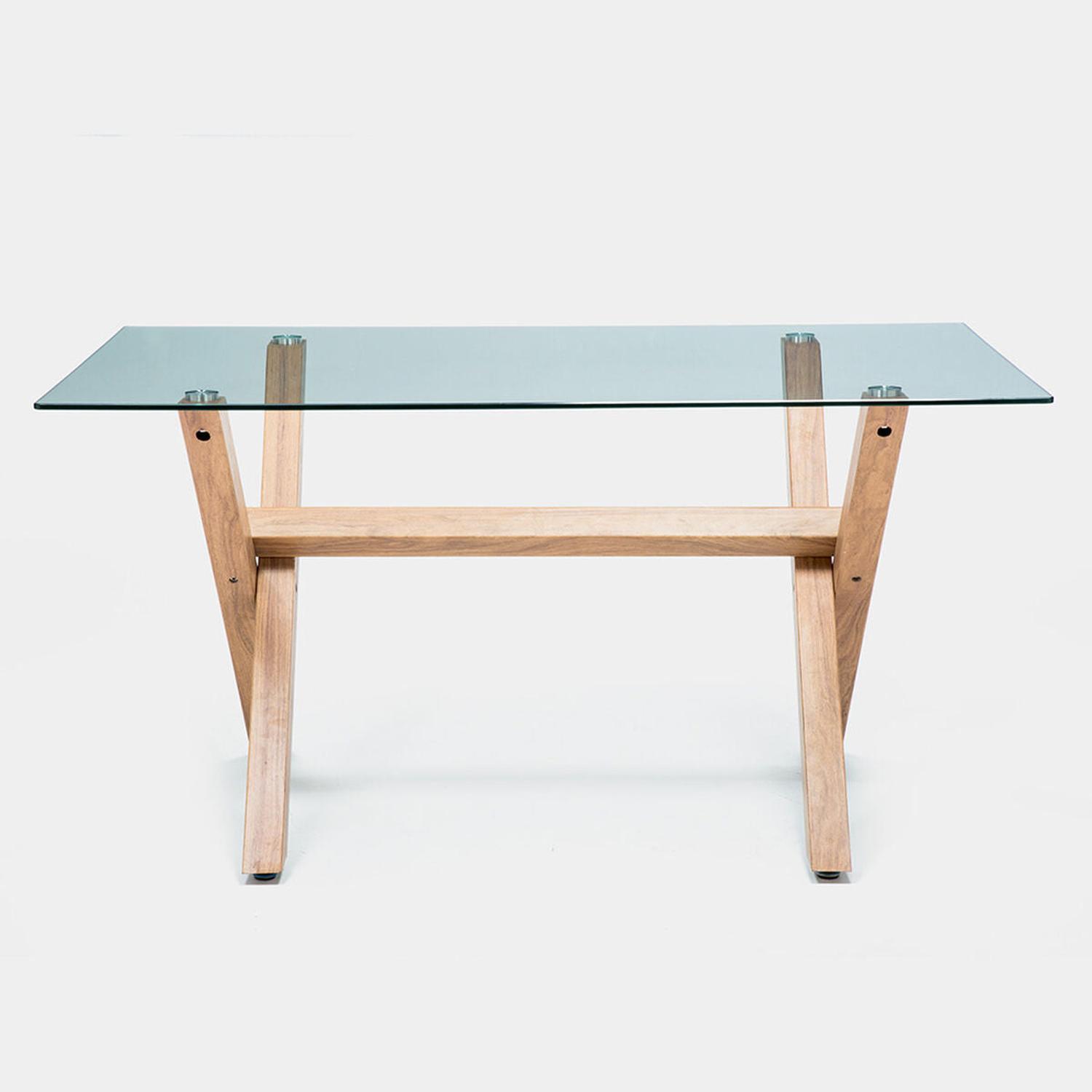 MESA RECTANGULAR XINIA 120X80 CM | VIDRIO TEMPLADO - 3