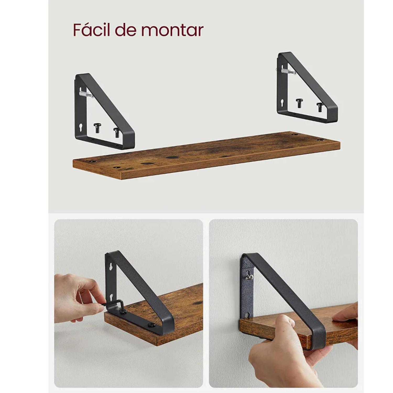 REPISAS FLOTANTES YODO | ESTILO INDUSTRIAL - 4