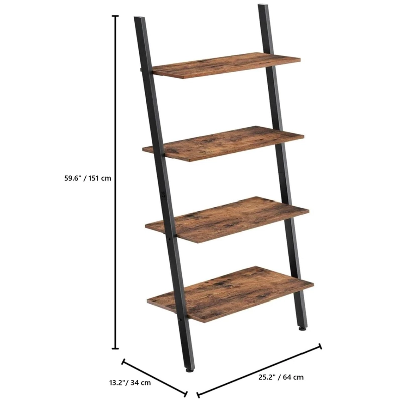 ESTANTE ESCALERA SANDER | 4 NIVELES ESTILO INDUSTRIAL - 4