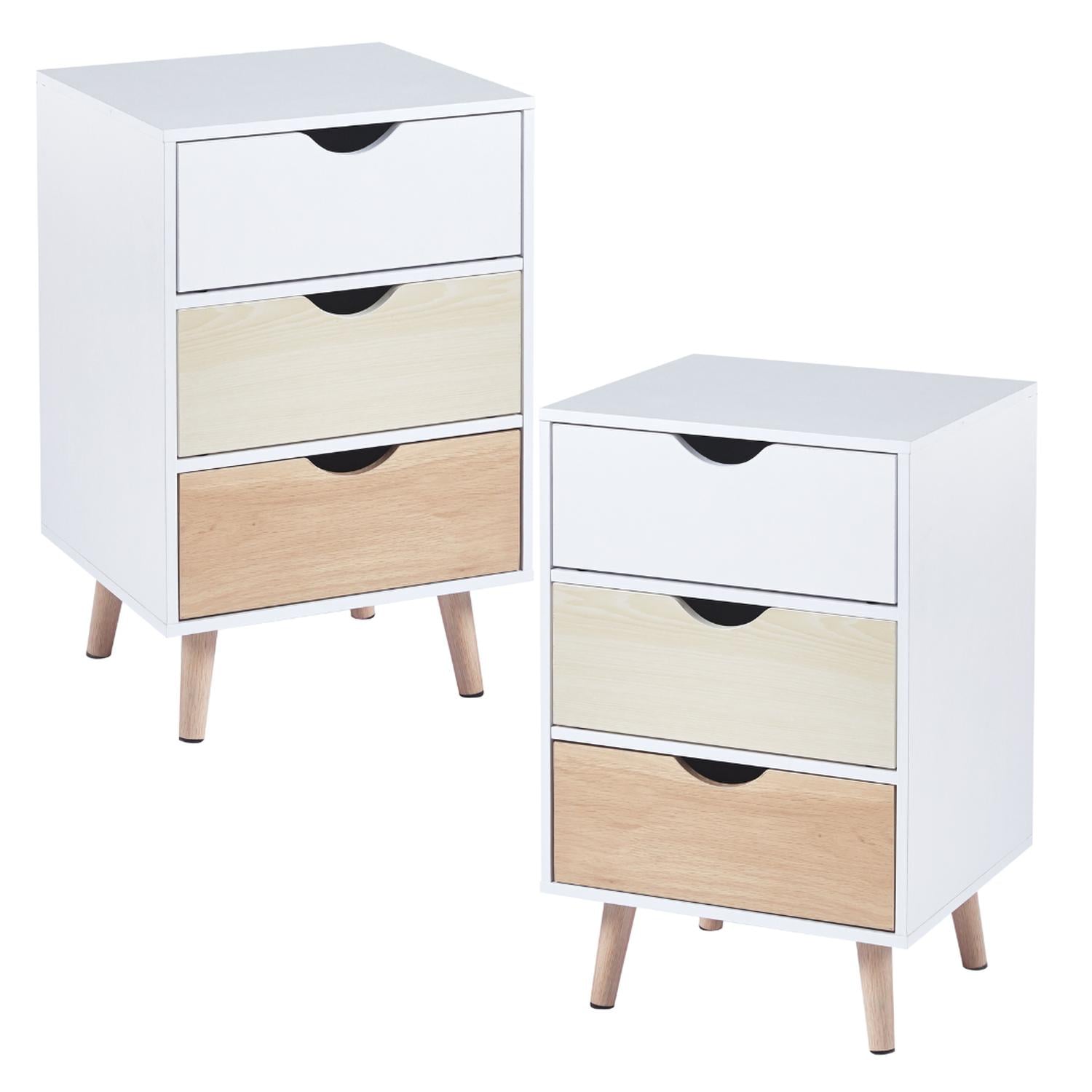 PACK 2 VELADORES OWEN 3 NIVELES | ESTILO EAMES | IDEAL DORMITORIO - 1