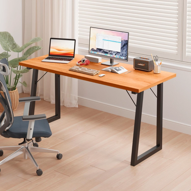 ESCRITORIO RUSTICO BELE N 160CM | MADERA Y METAL | OFICINA EN CASA - 5