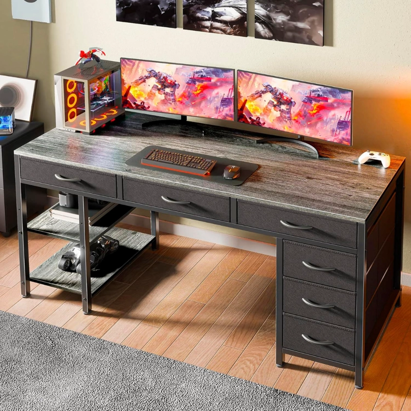 ESCRITORIO EJECUTIVO GINO 140CM | TRABAJA CON COMODIDAD Y ESTILO - 3