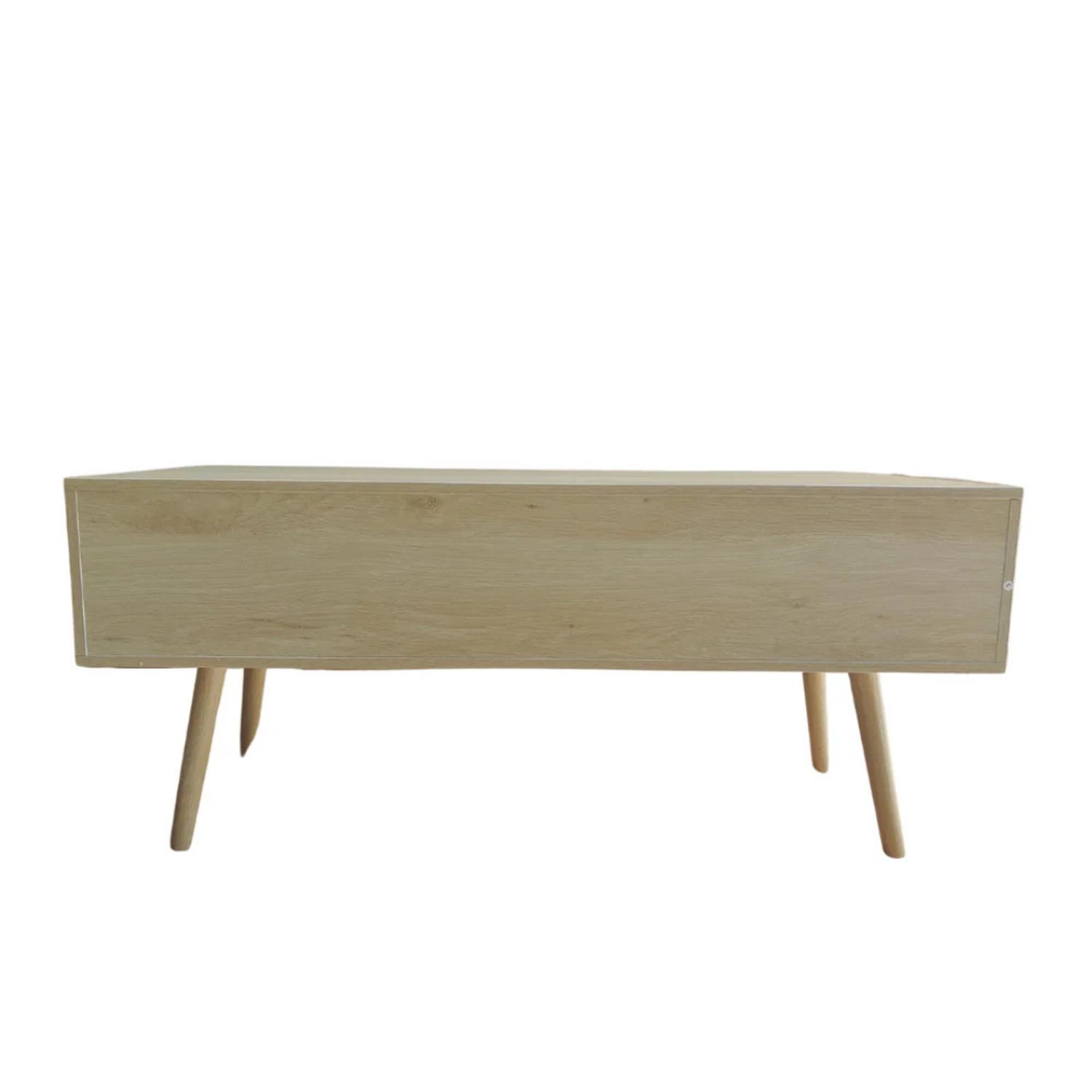 MESA CENTRO MARSHALL | RATTAN Y MADERA | ESTILO NATURAL - 8