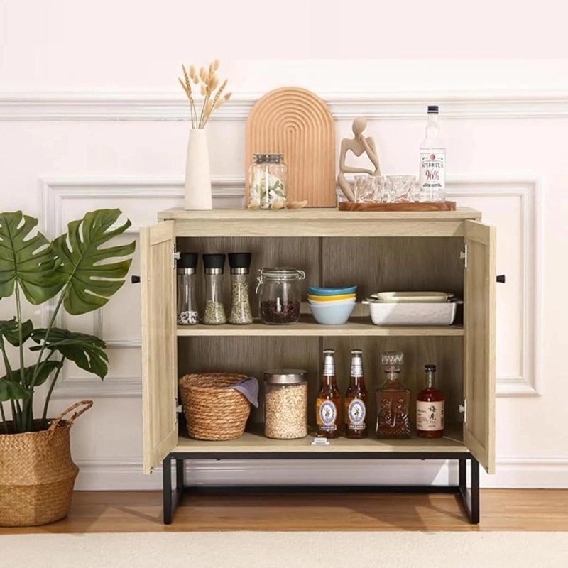 MUEBLE BUFFET MORRIL NATURAL | ALMACENAMIENTO Y ESTILO - 3