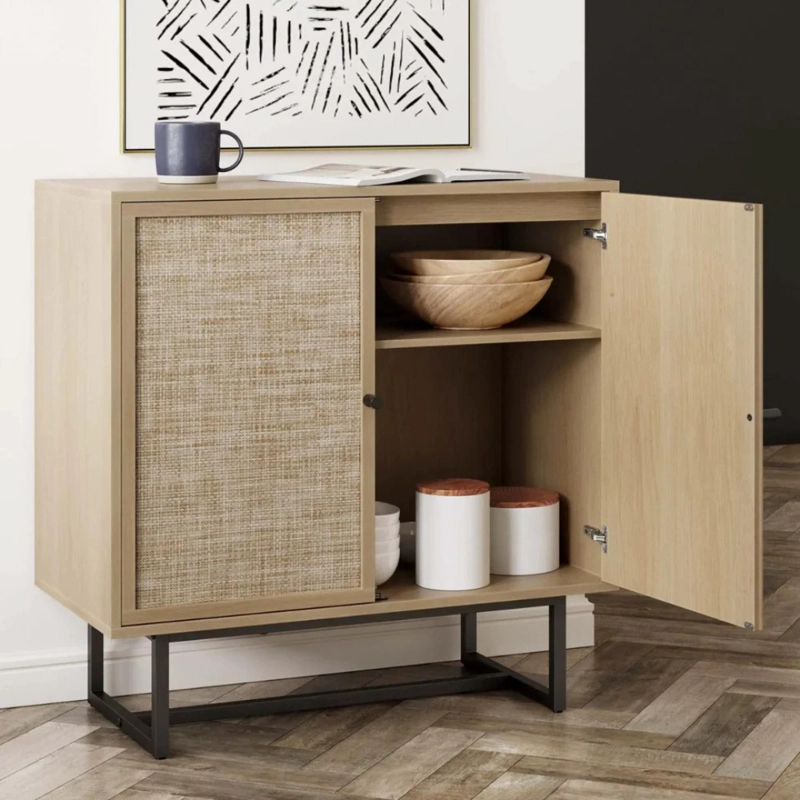 MUEBLE BUFFET MORRIL NATURAL | ALMACENAMIENTO Y ESTILO - 5