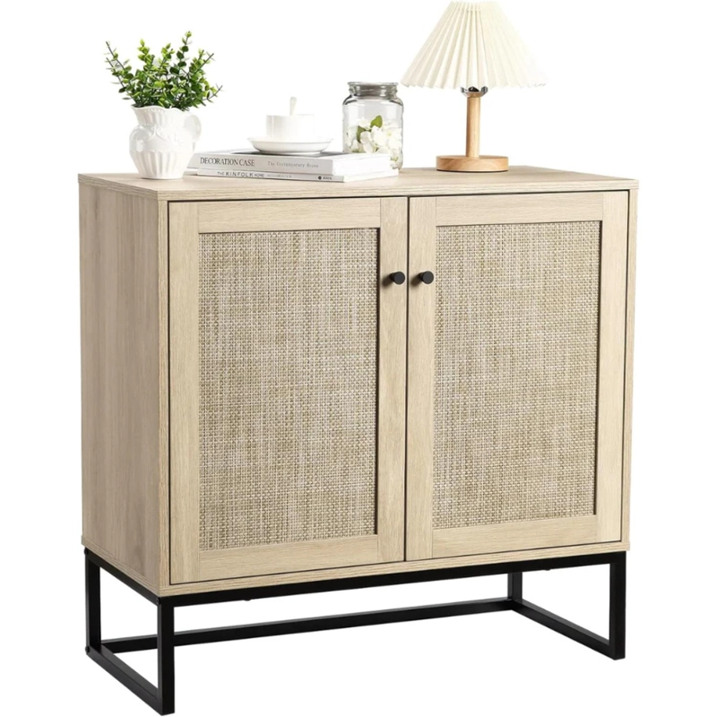 MUEBLE BUFFET MORRIL NATURAL | ALMACENAMIENTO Y ESTILO - 6