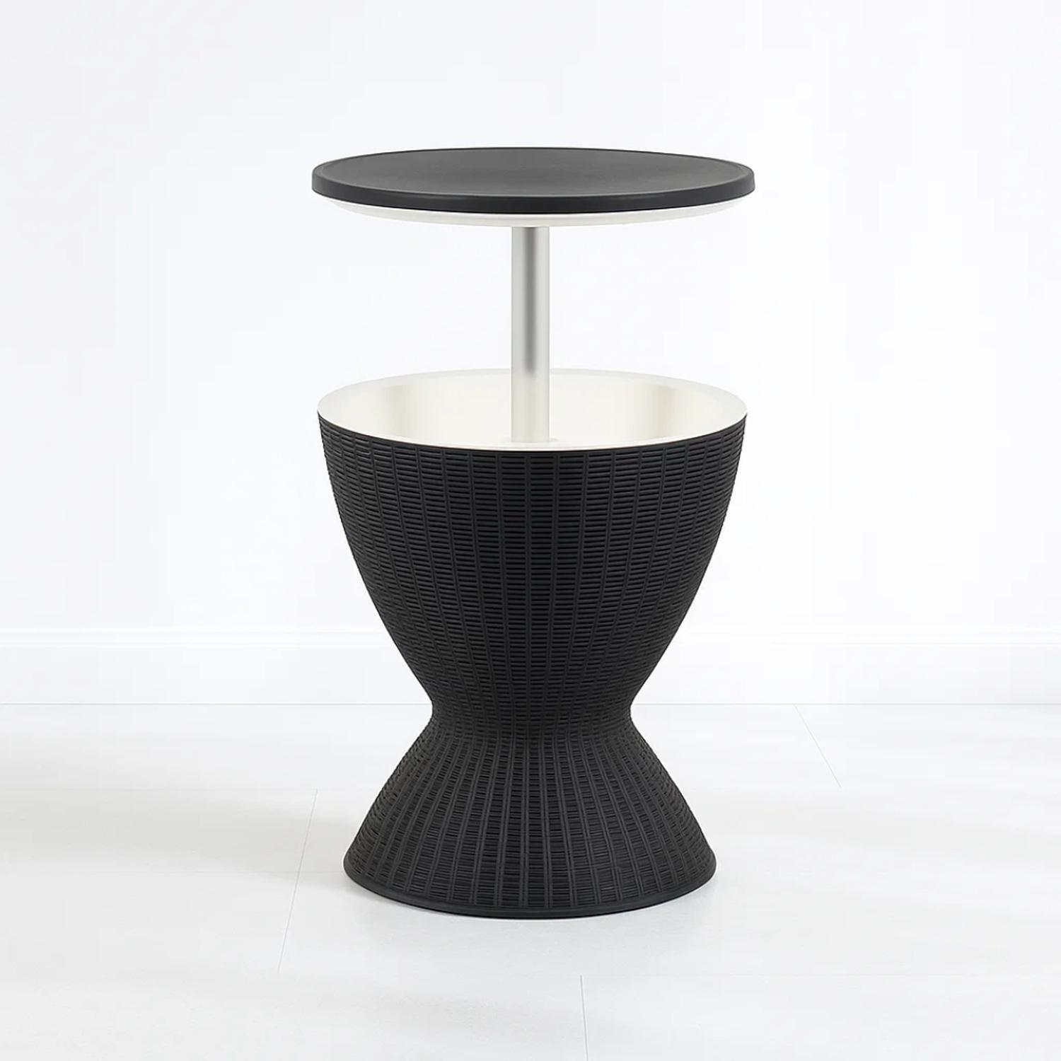MESA COOLER YARRA | RATTAN SINTE TICO | REGULABLE PARA TERRAZA Y BAR - 4