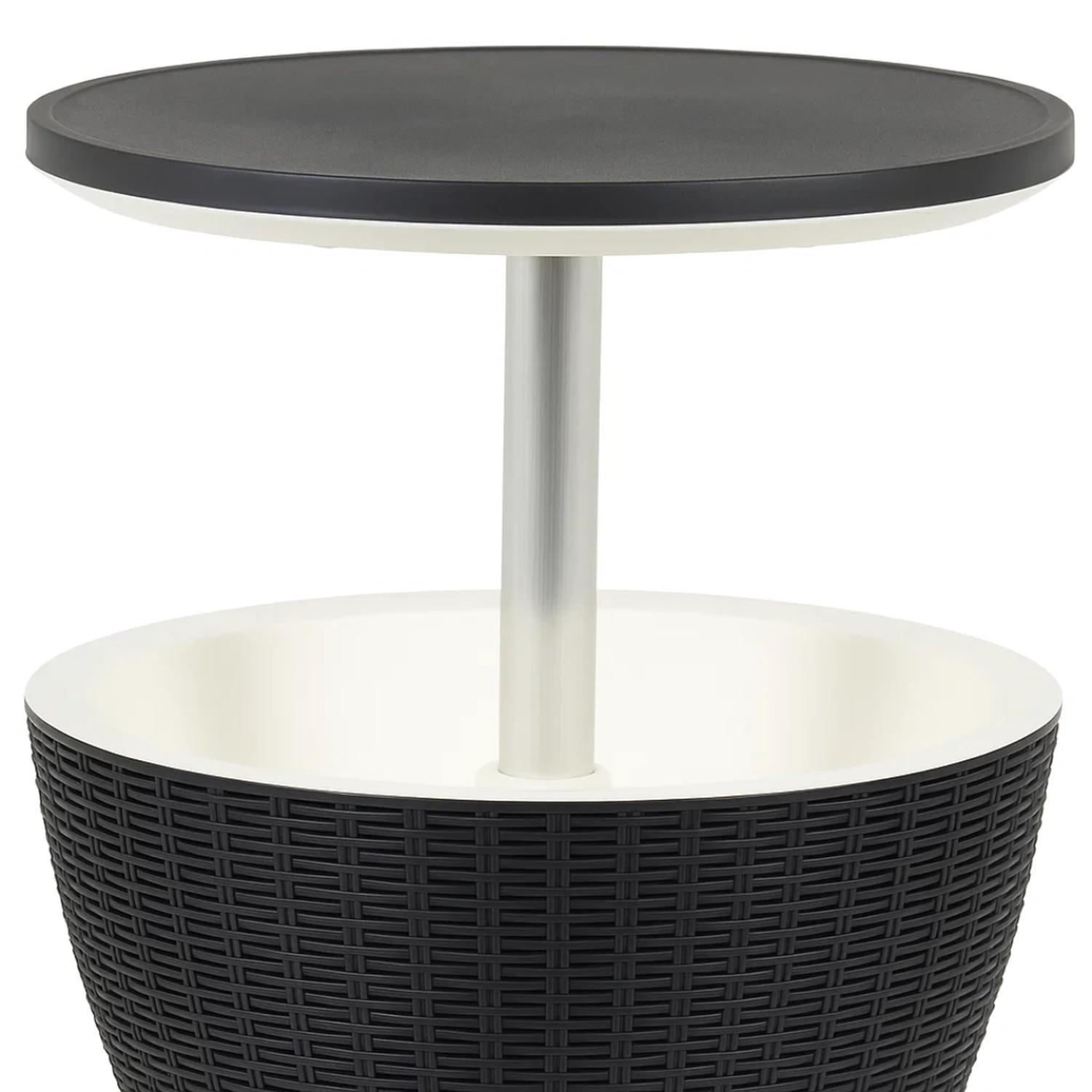 MESA COOLER YARRA | RATTAN SINTE TICO | REGULABLE PARA TERRAZA Y BAR - 6