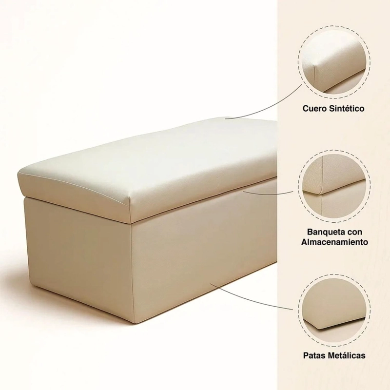 BAUL BANQUETA MUNDRA | ALMACENAMIENTO Y DISEÑO - 5
