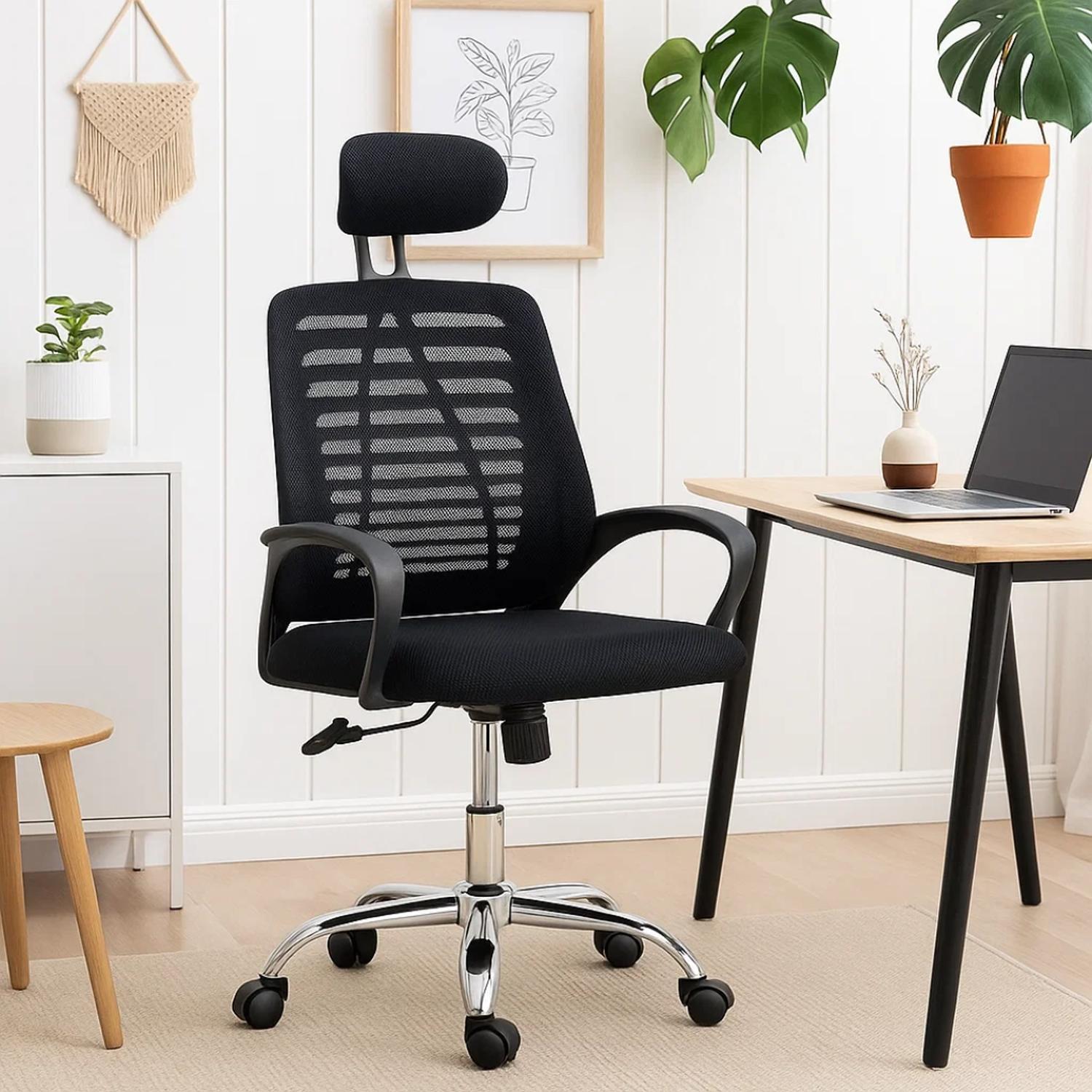 SILLA OFICINA ERGONOMICA RULER | MALLA TRANSPIRABLE Y SOPORTE LUMBAR - 1