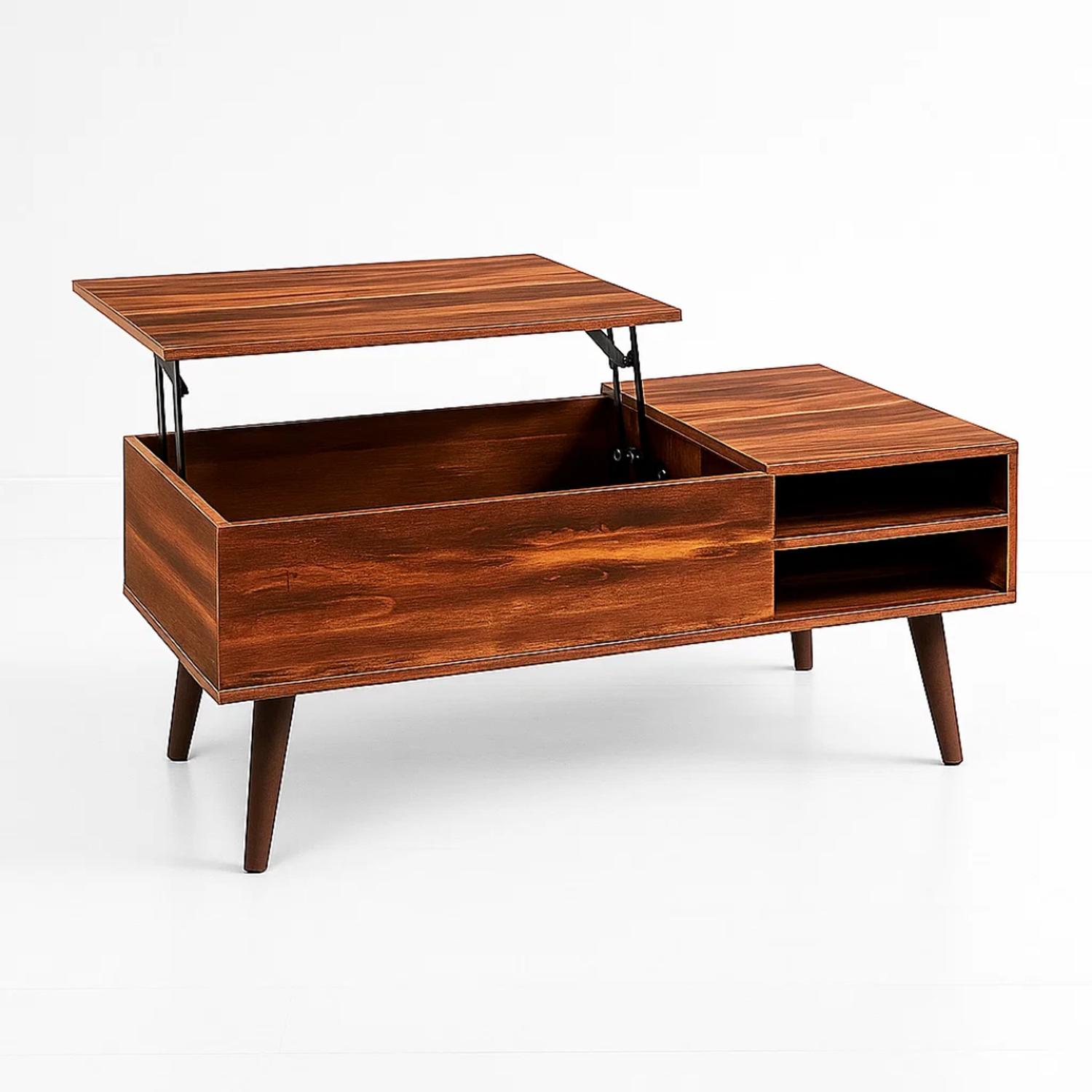 MESA DE CENTRO ELEVABLE LOTTA | MULTIFUNCIONAL Y MODERNA - 4