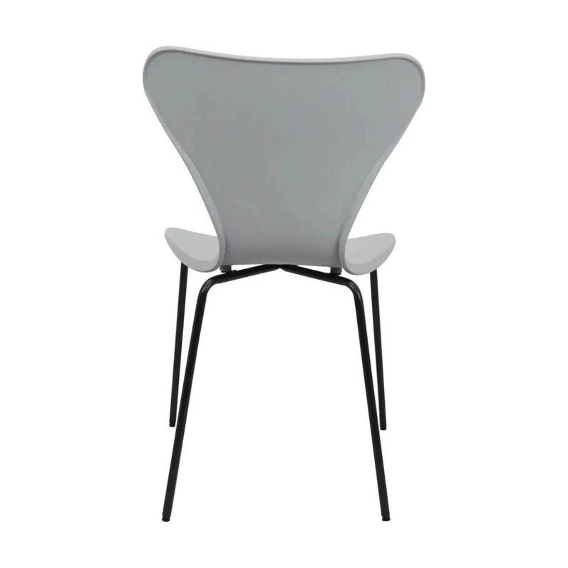 PACK 4 SILLA FRITZ GRIS | MODERNO Y RESISTENTE - 4