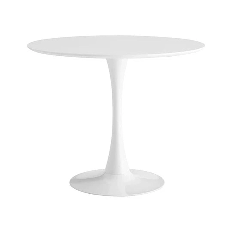 COMEDOR MESA TULIP REDONDA 80CM BLANCA + 4 SILLAS TULIP NEGRO - 6