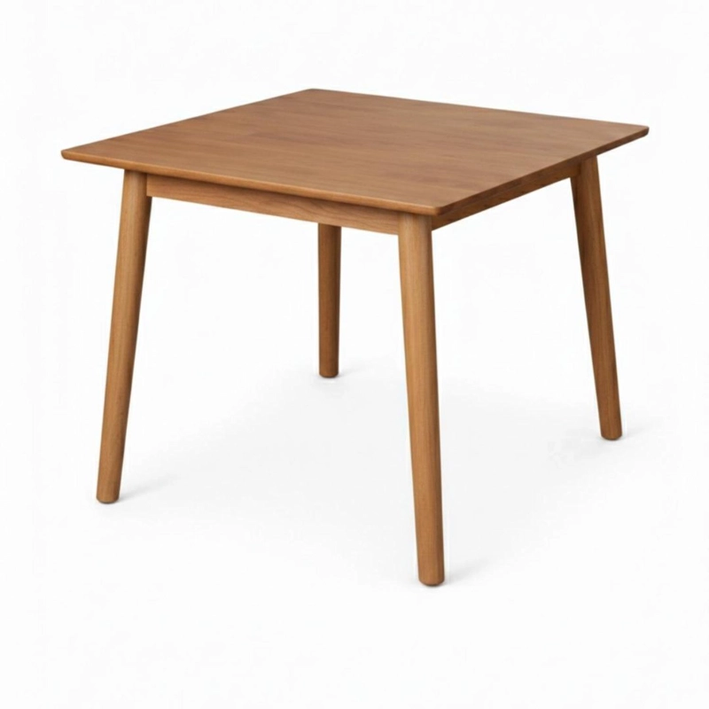 MESA CUADRADA COSMO 70X70 CM | MADERA OSCURA - 1