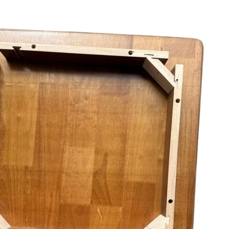 MESA RECTANGULAR COSMO 140X80 CM | MADERA OSCURA - 5