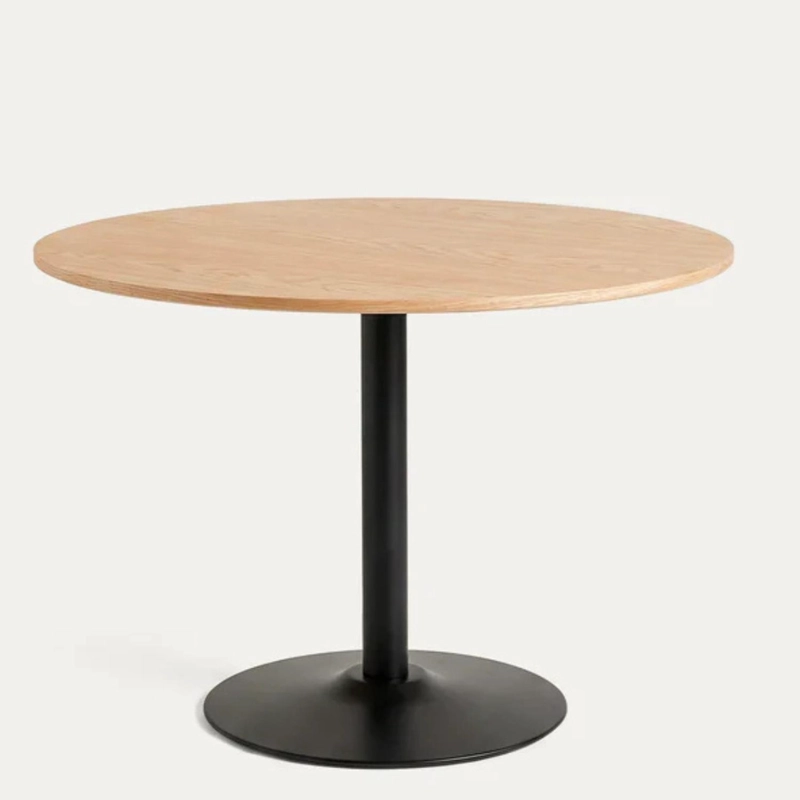 MESA REDONDA LETTA NORDICA 100CM | METAL & MDF - 1