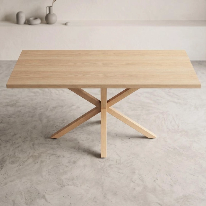 MESA RECTANGULAR GRETA WOOD 140X90 - 3