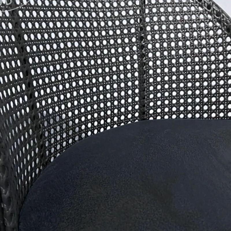 PACK 2 TABURETE BAR CAROLLA NEGRO 62 CM | ASIENTO GIRATORIO 360° - 5