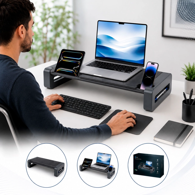 SOPORTE MONITOR NETBOOK AIDATA DELUXE MS1001G - 1