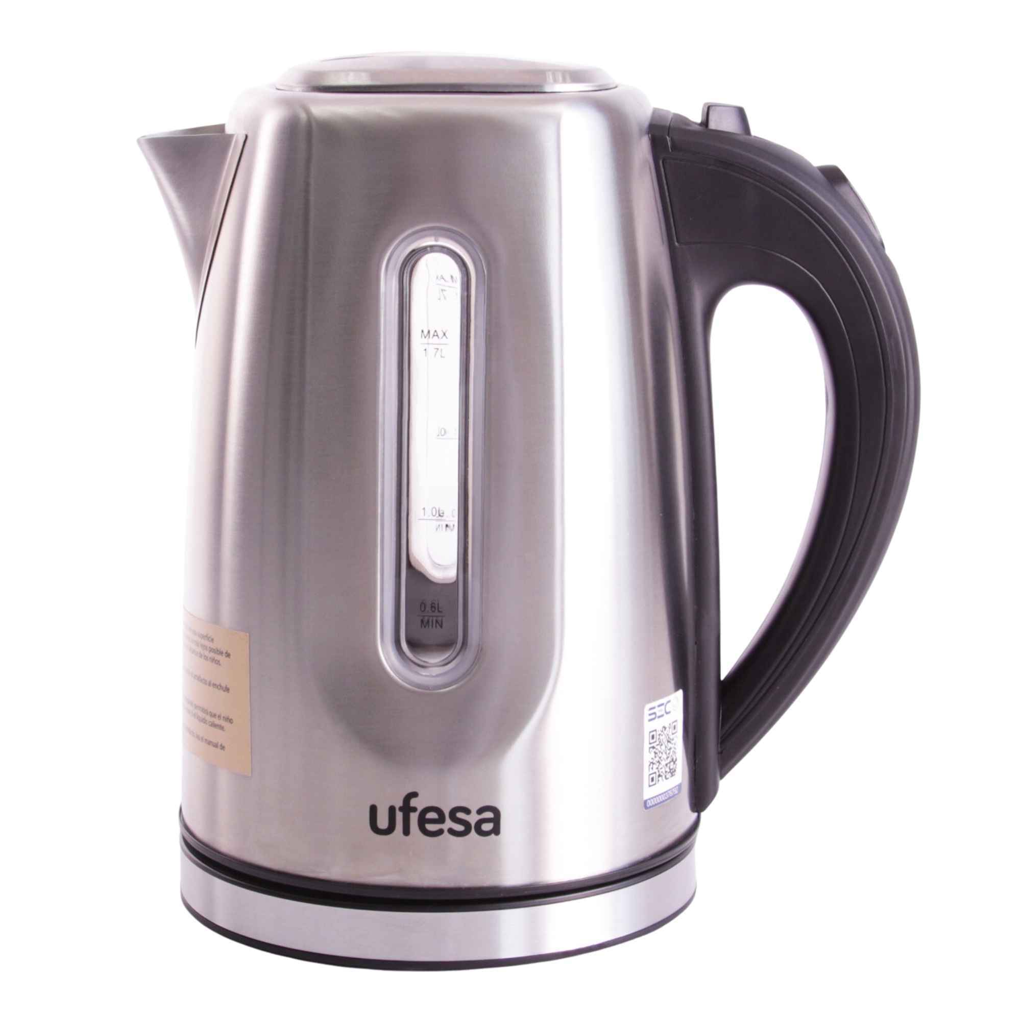 UFESA HERVIDOR UFESA HA7924 INOX 1.7 LTS