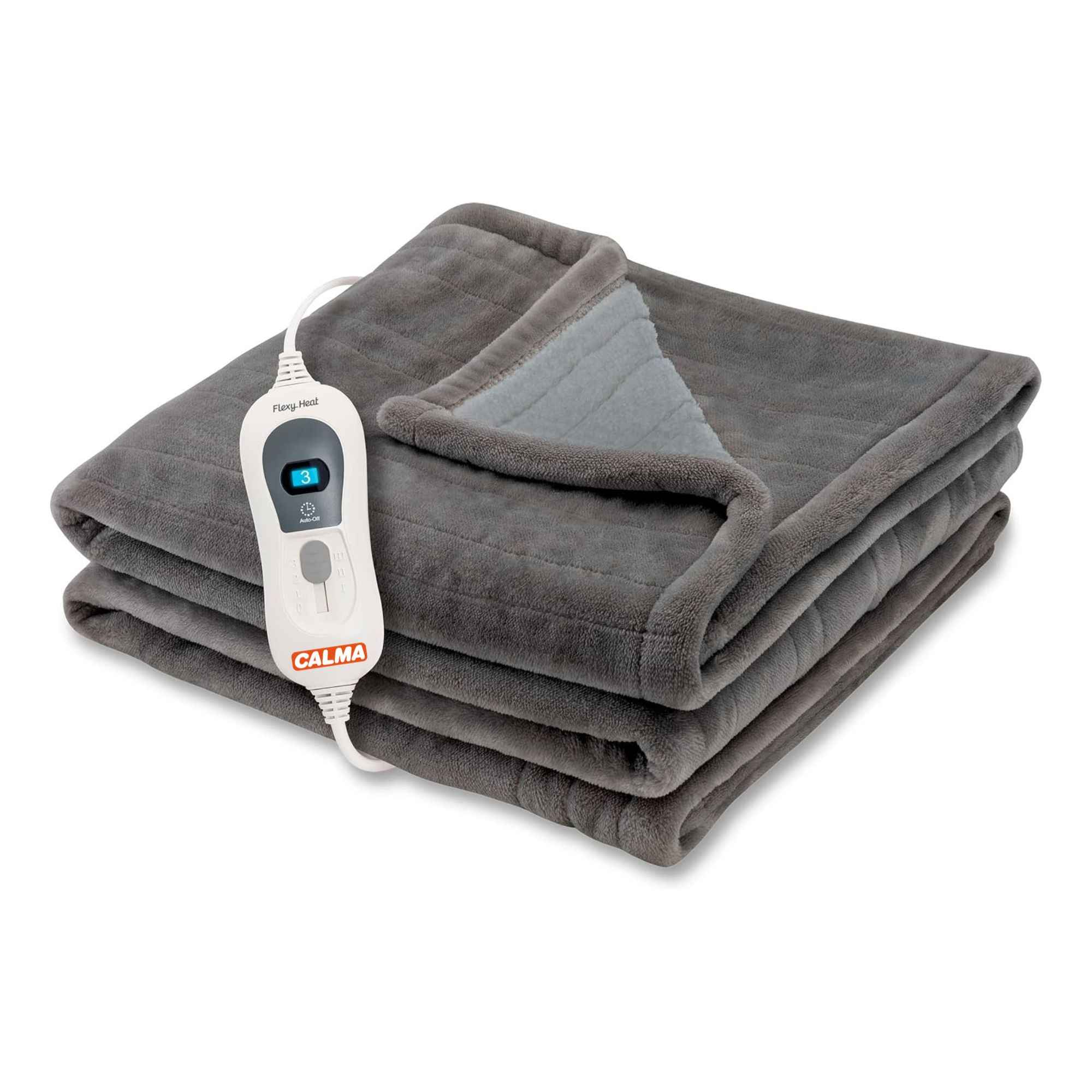 MANTA TÉRMICA ELÉCTRICA CALMA SOFTY FLEECE 150X100 CM - 1