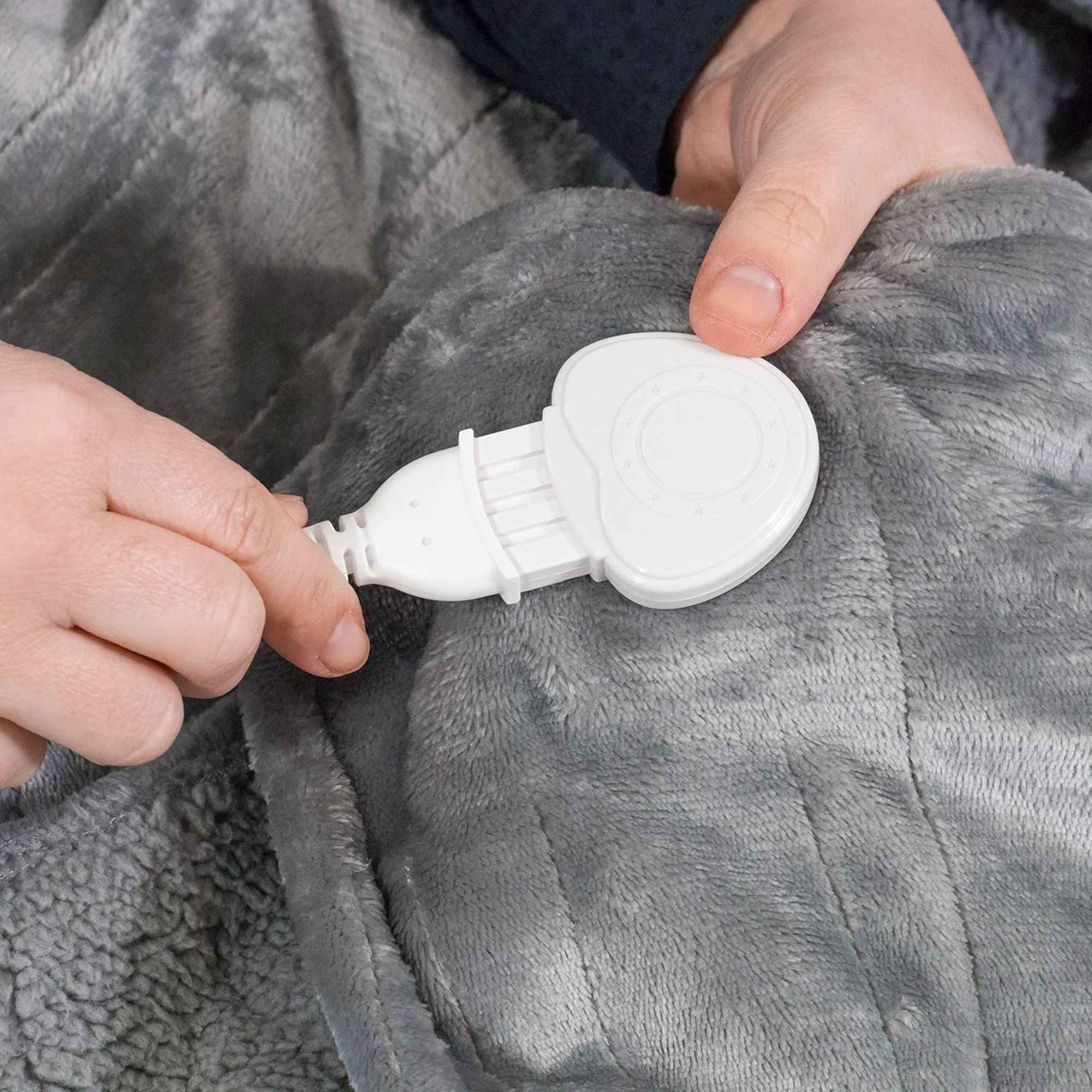 MANTA TÉRMICA ELÉCTRICA CALMA SOFTY FLEECE 150X100 CM - 6