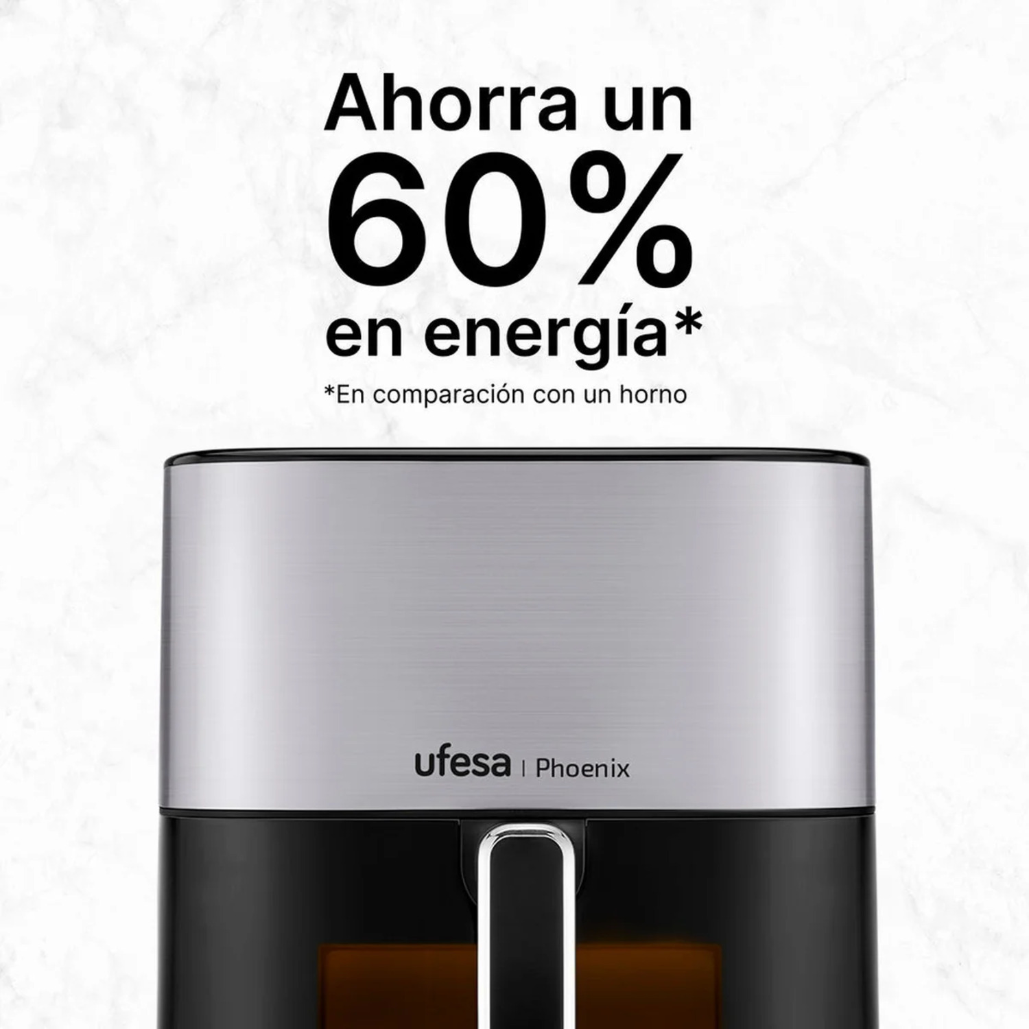 FREIDORA DE AIRE DIGITAL UFESA PHOENIX 6 L CON VAPOR Y DOBLE RESISTENCIA - 5