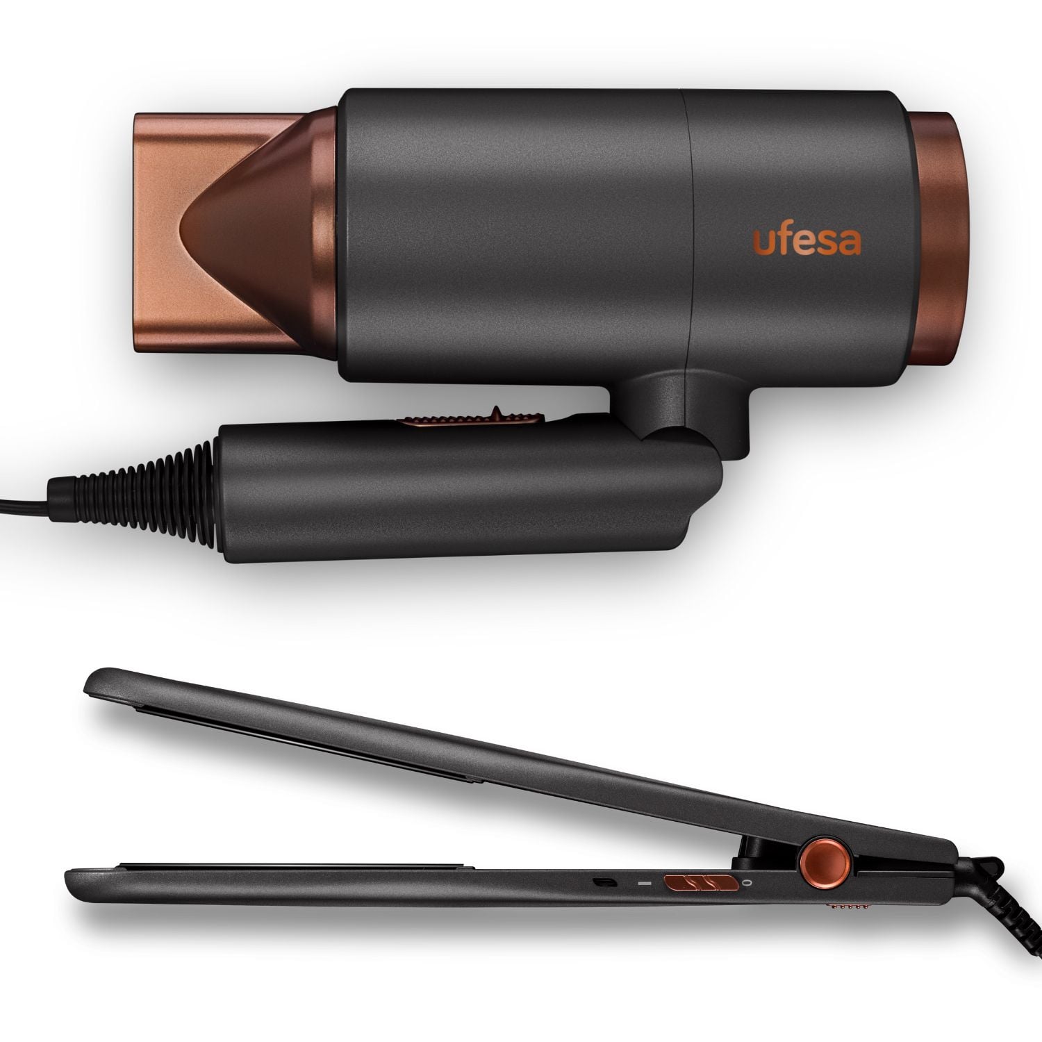 PACK SECADOR DE PELO + PLANCHA UFESA 'MY GLAMOUR SET' - 1