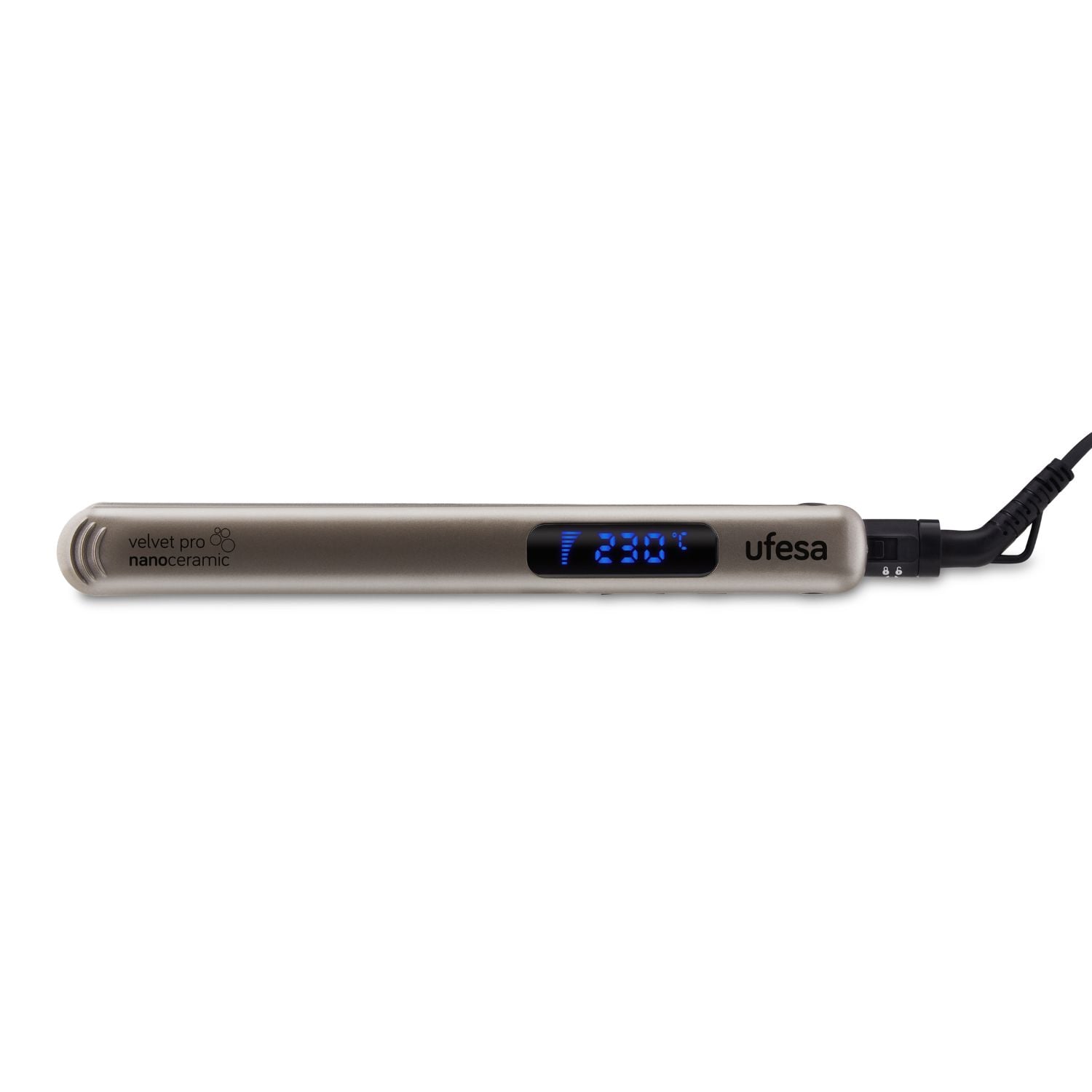 PLANCHA DE PELO DE NANO CERAMICA UFESA PP5500 VELVET PRO - 3