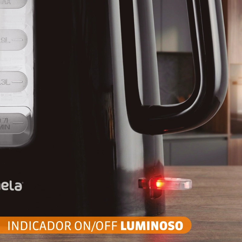 HERVIDOR SOMELA HE500 NEGRO 2.5 LTS - 9