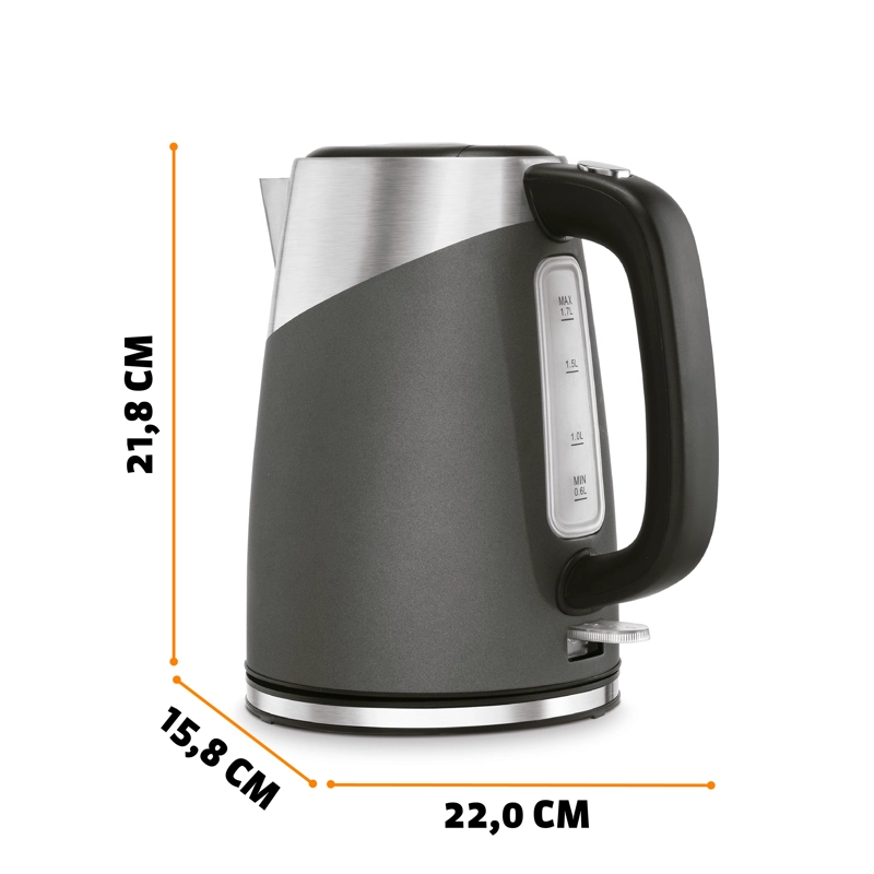 HERVIDOR SOMELA HE1300 NEGRO 1.7 LTS - 4